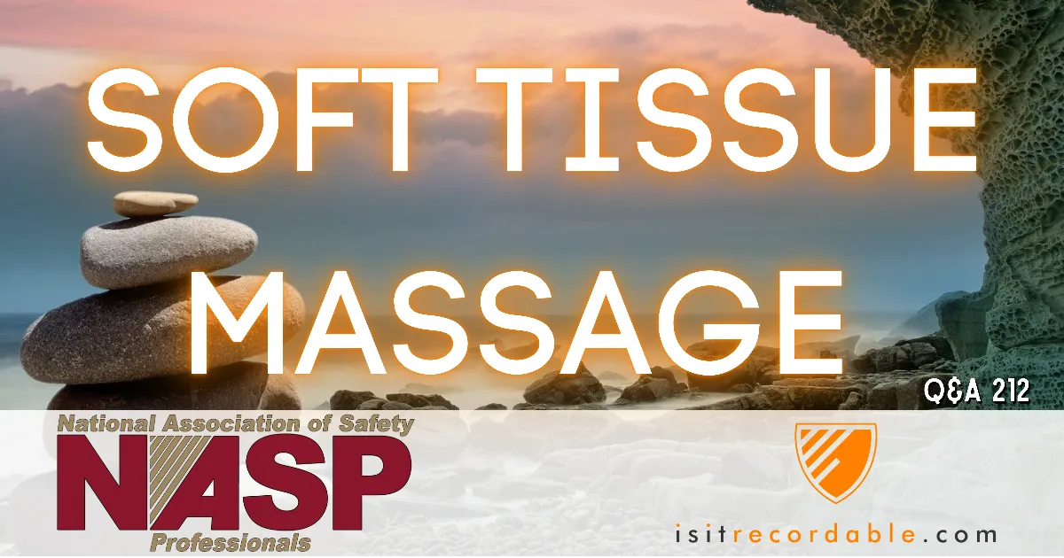 Illustration for the scenario: Soft Tissue Massage