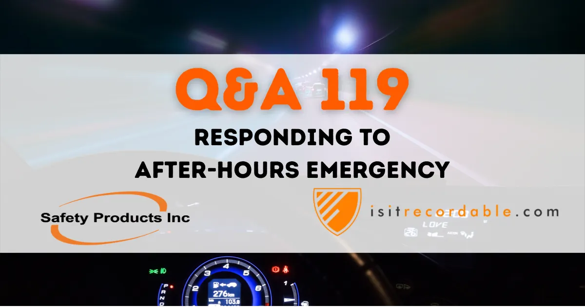Illustration for the scenario: Responding to After-Hours Emergency