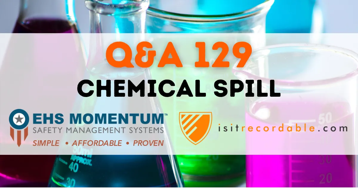 Illustration for the scenario: Chemical Spill